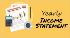 31+ Yearly Income Statement Templates