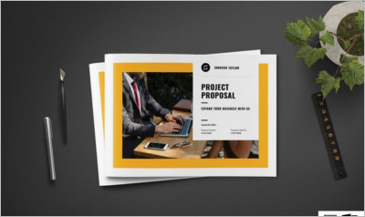 Project Proposal Landscape | Presentation Template