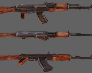 AK-74 Assault Rifle Model