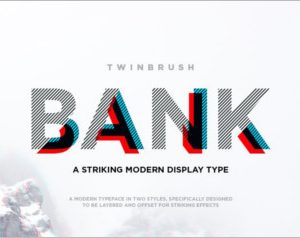 Bank Typeface