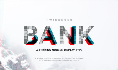 Bank Typeface
