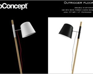 Boconcept Outrigger Floor Lamp