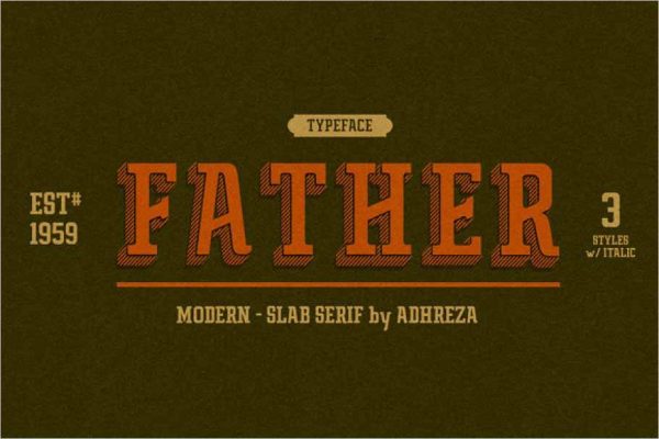 Father Typeface
