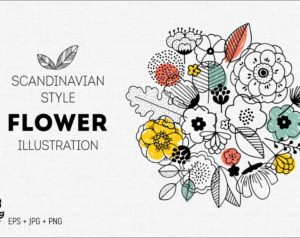 Scandinavian flowers