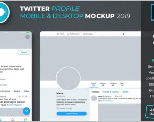 Twitter Profile Mockup