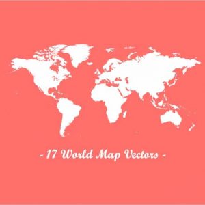 17 World Map Vectors