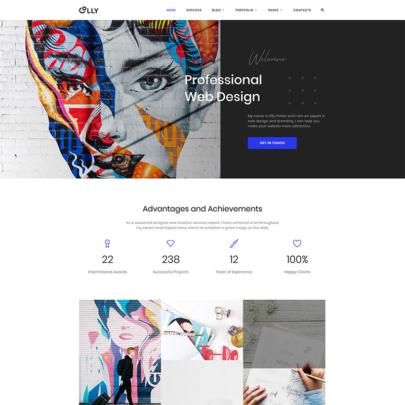 Advertising Agency HTML Template    