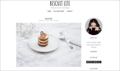 Biscuit Lite WordPress Theme - Free Download