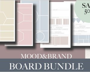Brand And Mood Board Bundle