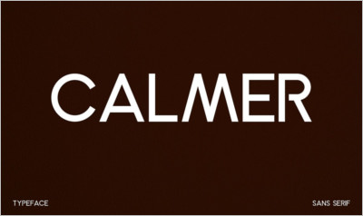 Calmer Font Family