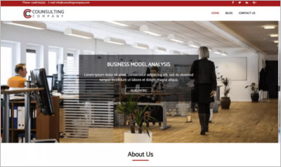 Consulting Company WordPress Theme - Free Download