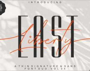 East Liberty Thin Signature & Sans