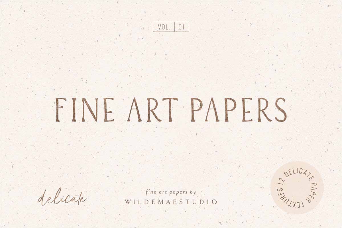 Fine Art Papers Textures Photos CreativeTemplate