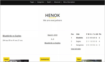 Henok WordPress Theme - Free Download
