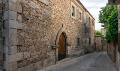 Old Street of Trujillo Caceres Extremadura