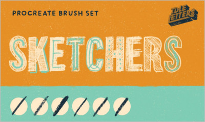Sketchers Procreate Brush Set - Free Download