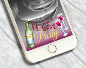 Wine Tasting Party Snapchat