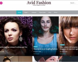 Avid Fashion WordPress Theme