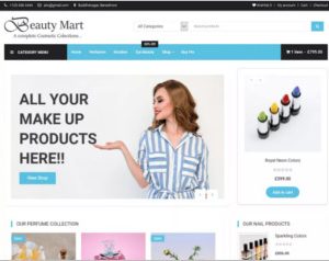 Beauty Mart WordPress Theme