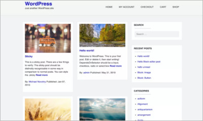 Dart Blog WordPress Theme - Free Download