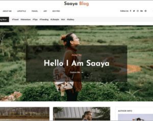 Saaya Blog