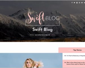 Swift Blog WordPress Theme