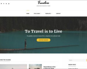 Travelore WordPress Theme