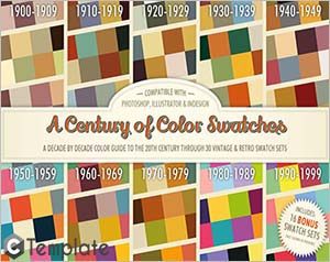 A Century of Color Swatches