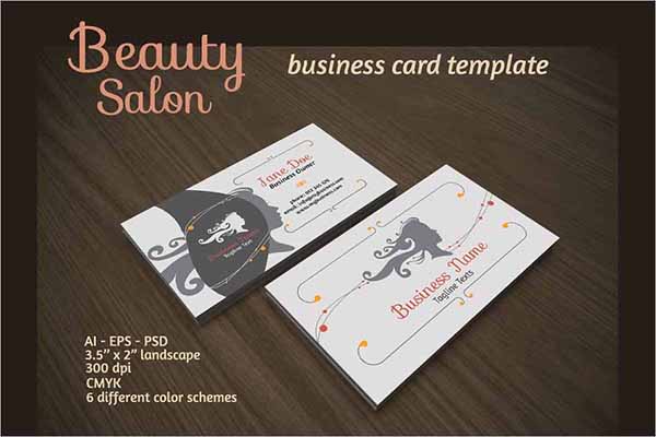 Beauty Salon Business Card design