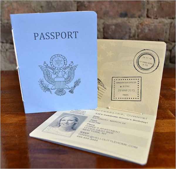  Best Idea Passport Template