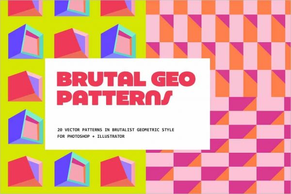 Brutal Geo Patterns