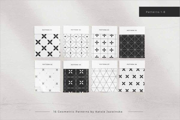 16 Geometric Patterns