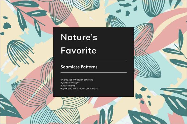 Nature's Favorite Seamless Patterns - Free Download