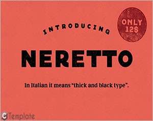 Neretto Sans Font - Free Download