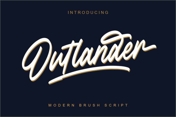 Outlander Brush Script