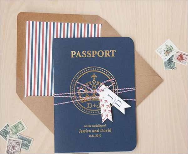  Passport Gift Design idea