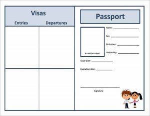 24+ Passport Templates Free PDF, Word, PSD Designs