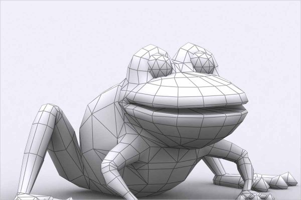 Toonpets animals 3D Frog