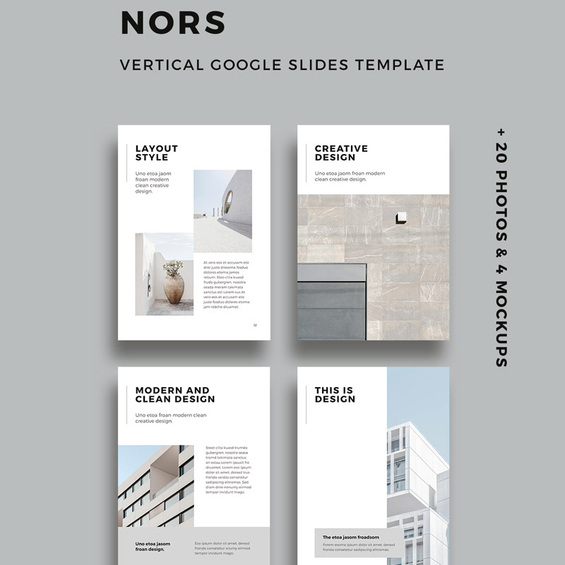 NORS - Vertical Google Slides