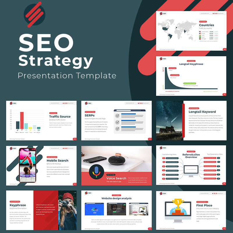 SEO Strategy Google Slides