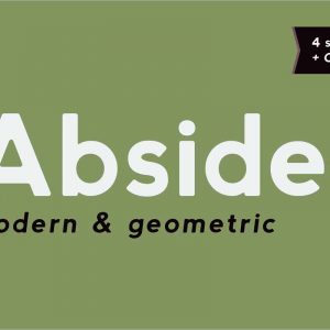 Abside Font (Modern & Geometric)