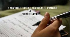 28+ Construction Contract Form Templates