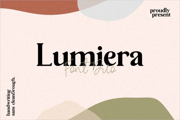 Lumiera Font Duo Discount - Free Download