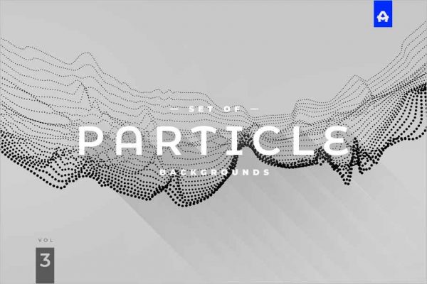 Particle Abstract Backgrounds vol 3