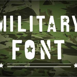 military font