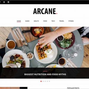 Arcane Modern WordPress Theme