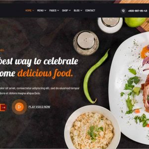 Asahi Restaurant HTML Template