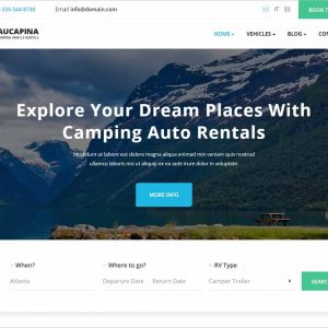 Aucapina Camping Auto HTML Template