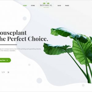 Botanical HTML5 Ecommerce Template