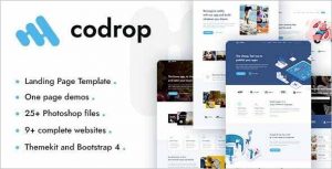 Codrop AppLanding OnePage Joomla Template